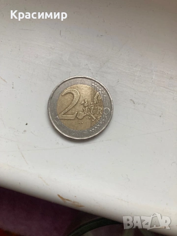 Монета 2 евро много рядка, снимка 2 - Нумизматика и бонистика - 53575662