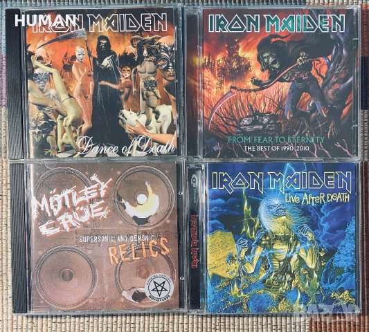 Iron Maiden,Motley Crue , снимка 1 - CD дискове - 40767486