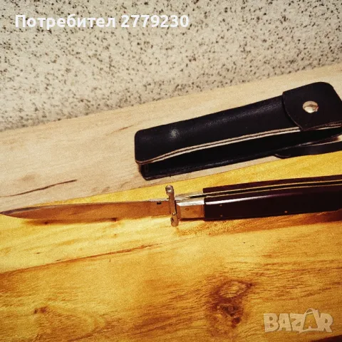 Парашутен полуавтоматичен нож Нов! , снимка 7 - Ножове - 50435511