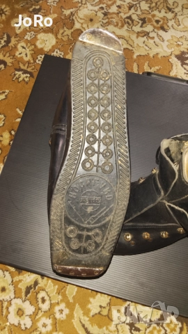 Hochland - Vintage скиорски обувки 50те години на миналия век., снимка 6 - Антикварни и старинни предмети - 52676449