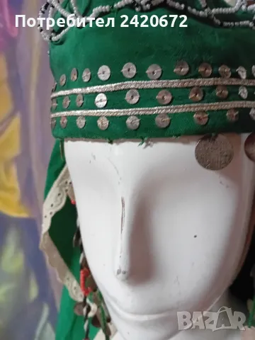 косичник  с  пендари, снимка 2 - Антикварни и старинни предмети - 47434062