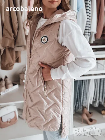 Дамска преходна ватирана жилетка GRANDI, 4цвята , снимка 12 - Якета - 49059359