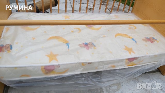 Детско креватче с матрак, снимка 6 - Бебешки легла и матраци - 28382641