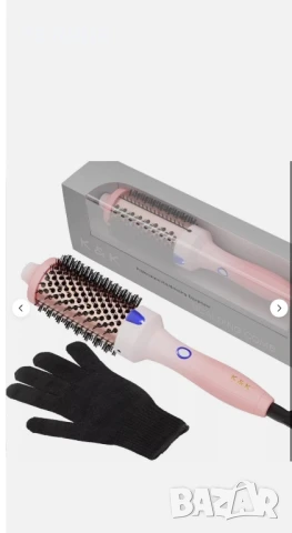 Термична Четка с Кератин / За Изправяне и Накъдряне, снимка 11 - Фризьорски принадлежности - 50920375