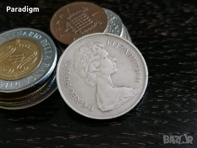 Монета - Великобритания - 10 пенса | 1974г., снимка 2 - Нумизматика и бонистика - 33535730