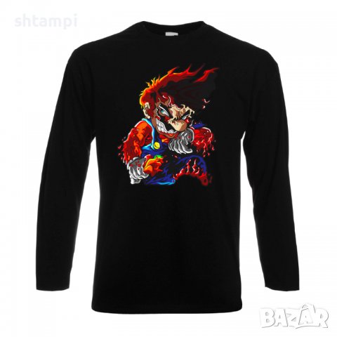 Мъжка тениска Mario Flame Игра,Изненада,Подарък,Празник,Повод, снимка 2 - Тениски - 37236168