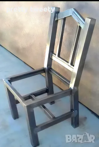 Комплект маса със столове от метал и дърво или метал с ПДЧ плотове в индустриален стил , снимка 10 - Маси - 49684977