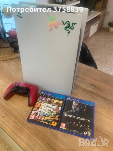 PS 5  Плейстейшън 5, снимка 1