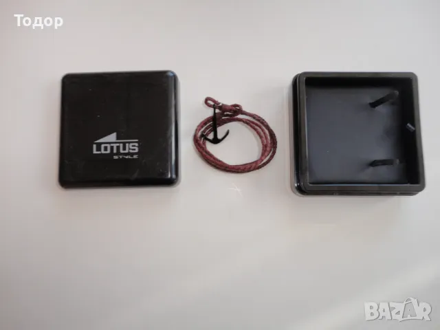 Страхотно колие бижу котва Lotus, снимка 9 - Колиета, медальони, синджири - 49633401