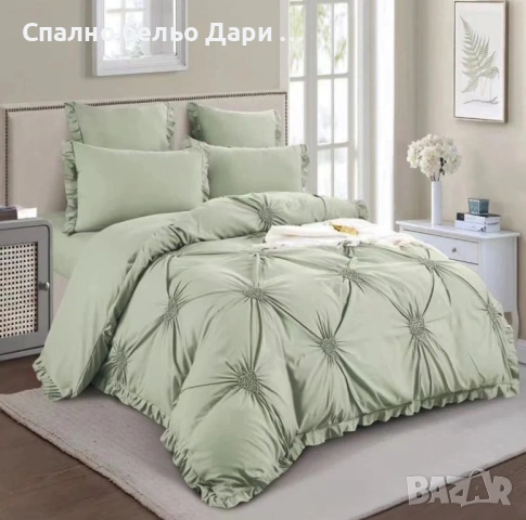 Сатен-памук, снимка 2 - Спално бельо - 53459746