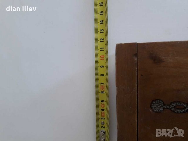 Стара дървена кутия , снимка 5 - Други ценни предмети - 28909491