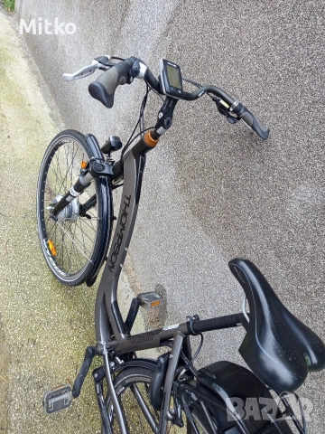 28 цола електрически велосипед с 7 скорости усилени капли амортисьори предни палцови команди , снимка 5 - Велосипеди - 53517828