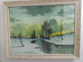 Картина акварел/картон , снимка 3