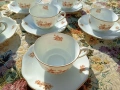 Стар порцеланов сервиз за кафе от Bohemia Чехословакия , снимка 10