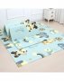 ❌ Двустранно, сгъваемо килимче за пълзене и игра ❌, снимка 1