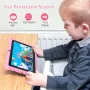 Нов 7 инча Розов таблет за момичета с игри, стойка и родителски контрол, снимка 5