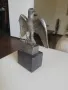 Много красива статуетка на орел от бронз и мрамор. , снимка 3