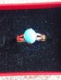 Златен пръстен 14К с тюркоаз, снимка 6