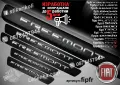 ПРАГОВЕ карбон FIAT FULLBACK фолио стикери fipful, снимка 2