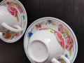 двоен сет чаша с чинийка, снимка 2