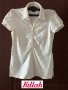 Памучна дамска риза с къс ръкав марка Killah Бяла Блуза с Дълъг ръкав, снимка 1 - Ризи - 25451291