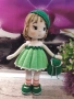 Плетена играчка Кукла Белла, Ръчно изработена, Перфектен подарък, снимка 5