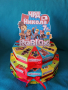 Картонена торта Роблокс, снимка 1 - Други - 44899323