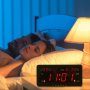 Електронен дигитален постоянно светещ часовник термометър за стая ток, снимка 6