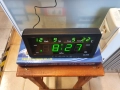 НОВ! Настолен електронен часовник с дата, термометър и аларма. По 25лв./бр., снимка 12