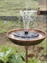 Соларен фонтан с три режима на разпръскване, снимка 1