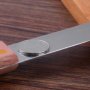 7 инчов дървен нож, кухненски нож неръждаваема стомана с дървена дръжка, снимка 4