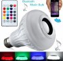 Лампа тонколона RGB Bluetooth дистанционно , снимка 6