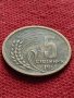 Монета 5 стотинки 1951г. от соца перфектно състояние за колекция декорация - 25068, снимка 2