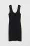 Дамска черна рокля Н&М , снимка 1 - Рокли - 37183980