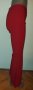 Два броя / Винтидж / Панталон с широки крачоли "Zara" basic / Червен(с блуза) и Антрацит, снимка 11