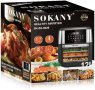 Фурна с горещ въздух AIR FRYER OVEN SOKANY, снимка 2