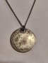 сребърен синджир с монета, снимка 3