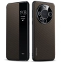 Калъф SULADA Kevlar за Huawei Mate 60 Pro – смарт капак с прозорец, кожена текстура и магнитна функц, снимка 4