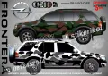 Volkswagen Tiguan SK-SJV3-VW-TI Кaмуфлаж Офроуд Джип Пикап Лодка Camouflage Off-Road стикери, снимка 6
