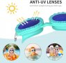 Нови Детски очила 2 в 1 с UV защита за плаж и против мъгла за плуване, снимка 4