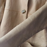 Леко палто имитация на кожа, снимка 8 - Палта, манта - 26456360