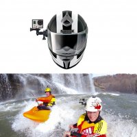 Комплект за каска UNI Helmet Kit за екшън камери GoPro и др, снимка 3 - Чанти, стативи, аксесоари - 27773570
