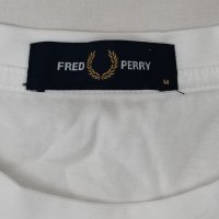 Fred Perry T-Shirt оригинална тениска M памучна фланелка, снимка 3 - Тениски - 43747209