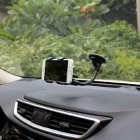 Универсална стойка с дълго рамо за мобилен телефон GPS камера за стъкло на автомобил кола , снимка 12 - Аксесоари и консумативи - 26540495