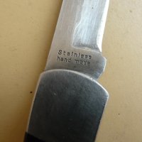  Масивен сгъваем нож - USA , снимка 3 - Антикварни и старинни предмети - 33277896