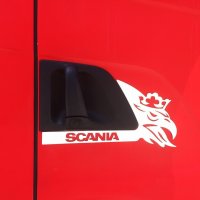 Комплект декорация дръжка и врата на Скания SCANIA R P G T 2004-2016г. , снимка 2 - Аксесоари и консумативи - 35622962