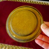 Бронзова чиния с изображение от Ansbach,порцелан. , снимка 3 - Антикварни и старинни предмети - 26872681