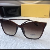 Fendi 2020 дамски слънчеви очила с лого, снимка 3 - Слънчеви и диоптрични очила - 28386559