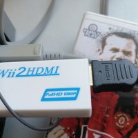 Wii to HDMI преходник + HDMI кабел за Nintendo Wii, снимка 2 - Nintendo конзоли - 43006962