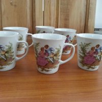 Чаени чаши полски порцелан, снимка 1 - Антикварни и старинни предмети - 33271665